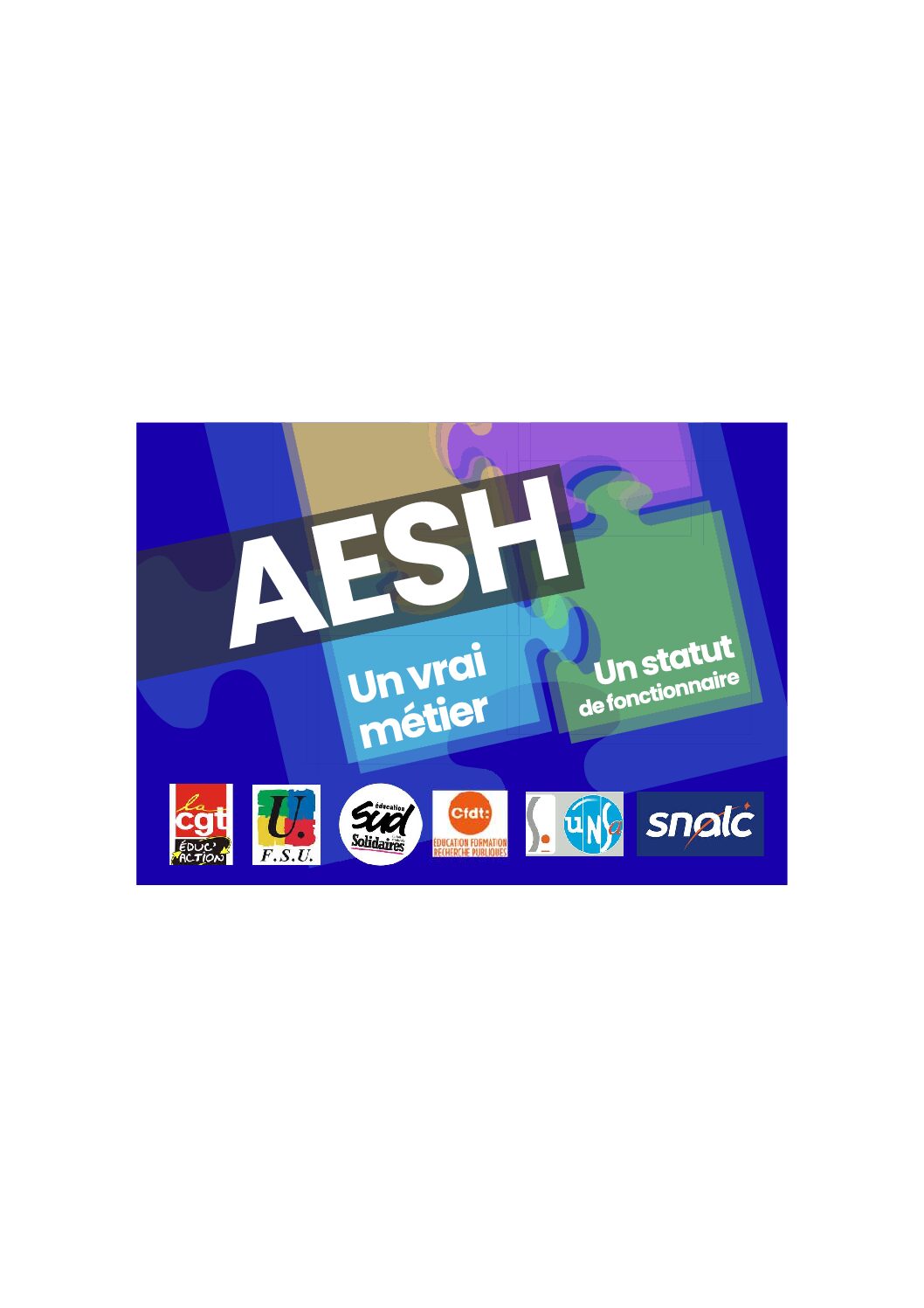 Mobilisation le 09 Juin : Pour un Vrai Statut, de Vrais Moyens et la Fin de la Précarité des AESH !